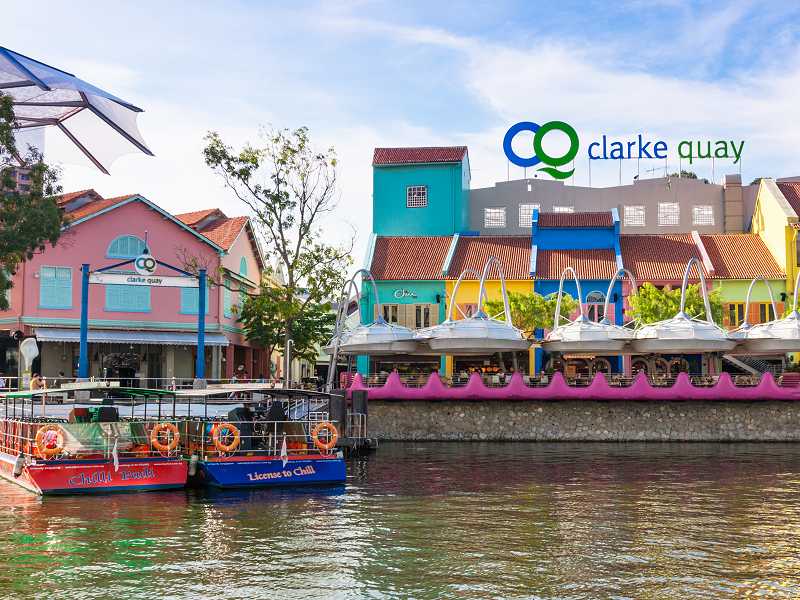 Clarke Quay in Singapur